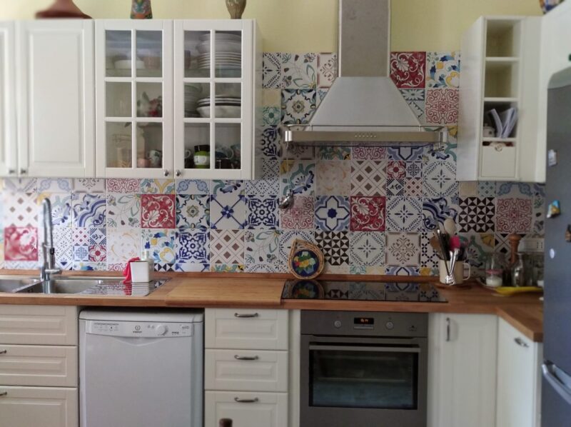 Patchwork 20x20 Serigrafato a mano 25 Decori - immagine 2