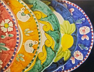 ceramica di vietri, arredare casa