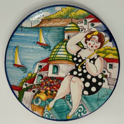 Piatto Murale cm.30 Le Sciantose